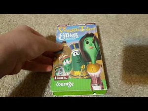 3 Different VHS Versions Of Veggietales Esther:The Girl Who Became Queen