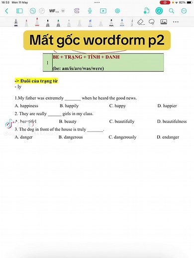 Mất gốc Word Form p2: Hướng dẫn phục hồi ngữ pháp tiếng Anh