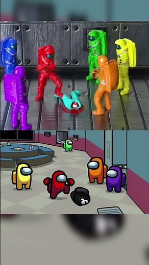 Among Us in HD DISTRACTION DANCE #funny #gaming