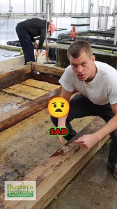 RIP original Greenhouse Basin! GREENHOUSE SAGA! As we grow we are finding out ways to better utilize our space. So it's time for the original basin to go! Thanks for following along over the years! Excited to keep bringing you the best fish tank content! What are your thoughts on this? TANK ON! #greenhouse #rip #basin #aquarium #plants | Dustin's Fishtanks