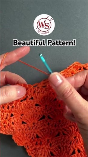🧶learn how to Crochet shell Stitch #woolstory #crochet #crochetpatterns #diy #easycrochet