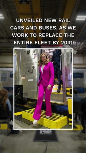 Governor Sherrill Highlights NJ TRANSIT Improvements