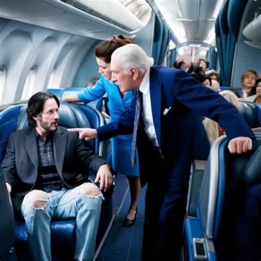 88K views · 317 reactions | Man Insults Keanu Reeves on a First Class...