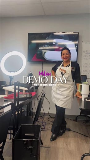 Demo Day at our Las Vegas campus 😁💅 #MilanInstitute #Vegas #BeautySchool #Nails #NailTech #fyp