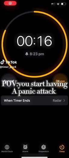 Panic Attack POV Timer - TikTok Trend