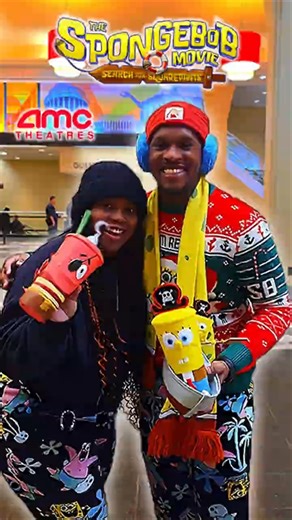 New SpongeBob Movie Was 🔥🔥!! #couplegoal #spongebob #amc