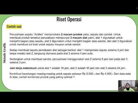 Metode Grafik Linier Programing