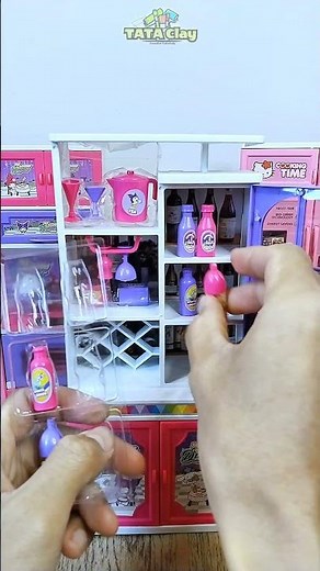 Satisfying with Unboxing & Review Miniature Kitchen Set Toys Cooking Video | ASMR Video #satisfying