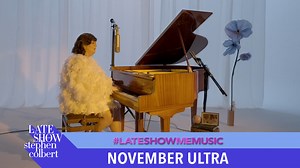 12K views · 450 reactions | To kick off this month's #LateShowMeMusic performances, it’s only fitting we start with the one-and-only, november ultra playing her song “the end” from the deluxe edition of her debut album, “bedroom walls." #Colbert | The Late Show with Stephen Colbert | Facebook