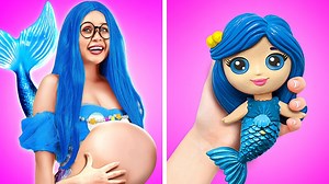 I'm Pregnant With Mermaid || Smart Ideas For Mermaid Parents And DIY Pregnancy Hacks by Kaboom Zoom | Zoom Zoom