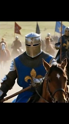 How French Knights Crushed the English Longbowmen