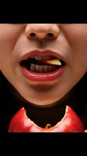ASMR 🍎 Apple Crunch | Very Juicy Sounds | #Shorts