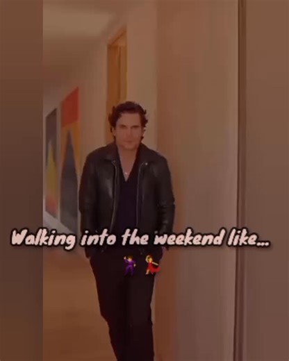 Matt Bomer Addicts on Instagram: "Me, stepping into the weekend 💃🕺 Have a fantastic weekend, Bomer addicts! #mattbomer #weekendvibes #nealcaffrey #hawkinsfuller #jerryfrank #jamieburns #monroestahr"
