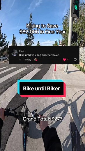 Riding my bike everyday until I pay off my student loans pt.70