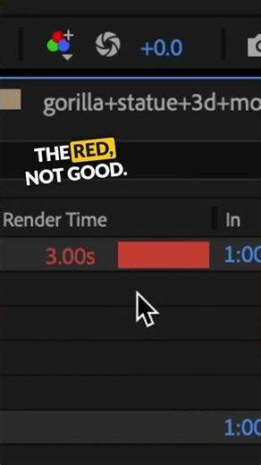 This One Trick Makes After Effects Actually FAST #productionhack #editing