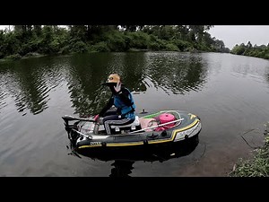 รีวิวเรือยางตกปลา Intex Seahawk 2 ใส่พื้นแข็ง ติดมอเตอร์ไกด์