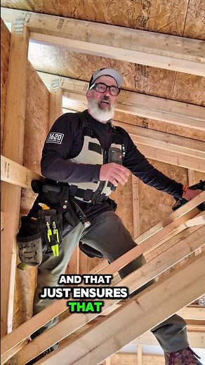 Trusses and Permanent Bracing ! #carpenter #framing