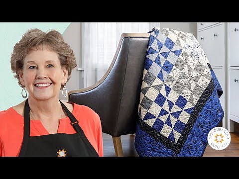 Learn How to Make a "Nightfall" Quilt - Free Quilting Tutorial Video