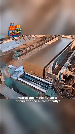 Automated High Speed Brick Cutter Revolutionizes Construction!