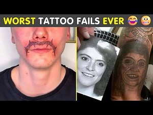 Worst Tattoo Fails Ever 😂 These Designs Made Everyone Cringe Instantly