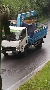 @ OPEN BACK TRUCK LOADING MERAPI SAND SLOWLY TOWARDS PURWOKERTO