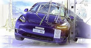 Tesla Model Y ALL Crash Tests [Front, Side, Side-Pole] (2020) | Video