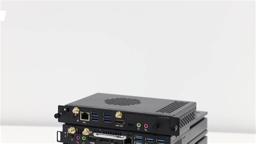 OEM Interactive Touch Screen OPS Mini PC 8GB RAM 256GB SSD 4K UHD VGA USB 4th Gen OPS Computer in Stock for Conference