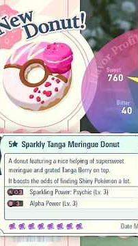 Pokémon Legends ZA - How to make Sparkling Power Donuts #johndgaming #pokemonlegendsza