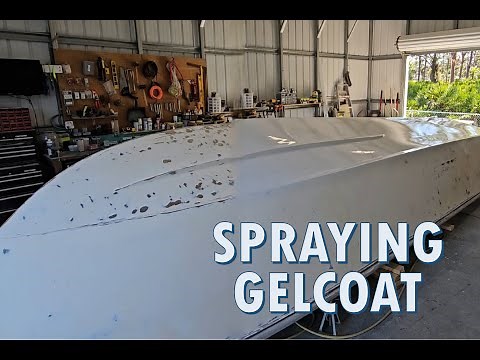 Spraying Gelcoat