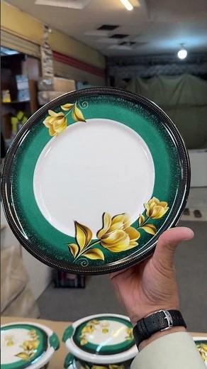 74 Pieces Melamine Dinnerware Set 8 person Double Insulated Donga and Tray G08