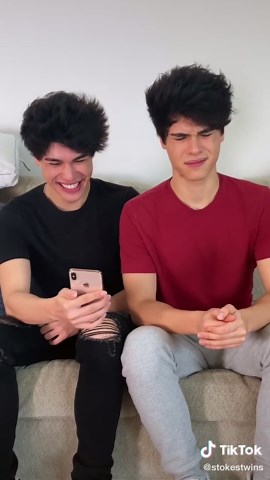 When you show your friends something funny and you wait for them to laugh 😂