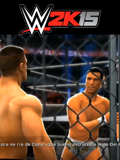 Hell in a Cell John Cena vs CM Punk vs Alberto Del Rio WWE 2K15 SHOWCASE