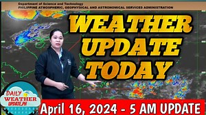 Weather Update Today | PAG-ASA Weather Forecast | High Pressure Area | April 16, 2024 #weather #summer #Pagasa #climate | Sir Zmor