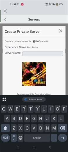 how to make private server for blox fruit#Shadow blox fruit#roblox#