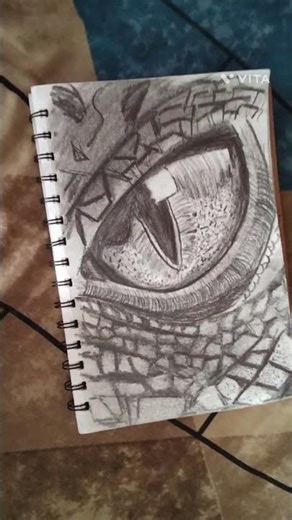 #drawing of dragon eye hyper realistic drawing