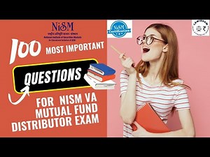 NISM VA Mock Test 1-100 | Mutual Fund Distributor Mock Test | NISM most Repeated Question and Answer