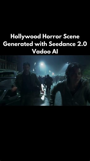 Hollywood Zombie Apocalypse Scene | AI Cinematic Horror Made with Seedance 2.0 & Vadoo AI (4K)