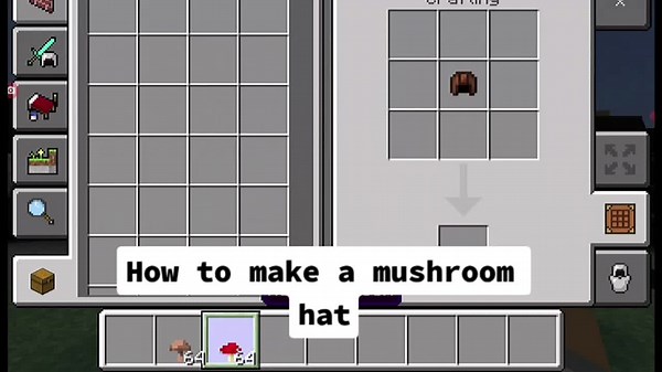 How to Make a Mushroom Hat in Minecraft
