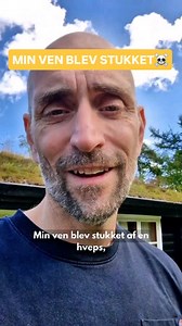 Min ven blev stukket af en hveps☠️ #jokes #danskhumor #hveps #viralvideo #joke Joke om min ven der bliver stukket af en hveps. Find ud af hvad der skete🤣 | Flemming Rene Christensen