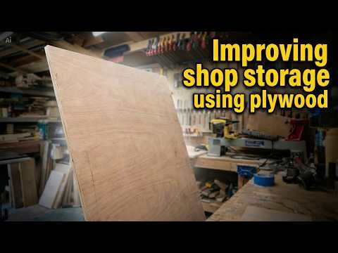 Wood Shop Organization That Actually Works !!