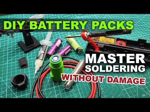🔋⚡DIY BATTERY PACK | MASTER SOLDERING | LI-ION⚡🔋