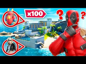 *NEW* 100 Player Hide & Seek in PRISON! (Fortnite New Map)