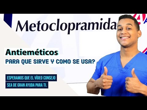METOCLOPRAMIDA para que sirve , Dosis y Como se toma 💊Nauseas y Vomitos