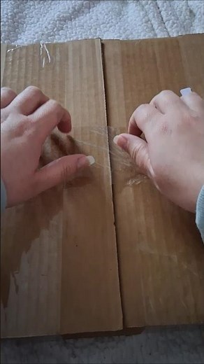 ASMR Tapping on a Cardboard Box #asmr #asmrsounds #asmrvideo #tapping