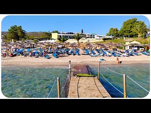 Alexandra Beach Thassos Spa Resort - Beach (Potos, Thasos, Greece) 4K