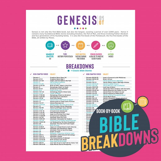 Bible Breakdowns: Chapter-by-Chapter Subject Summaries