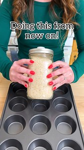 1.7M views · 7.2K reactions | Genius Baking Tip! 療 Bake with uncooked rice to remove excess grease! #cupcakes #muffins #baking #homemade #bakedgoods | Jeff & Lauren | Facebook
