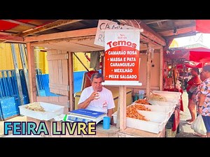 A FEIRA LIVRE 8 de MAIO é DESTAQUE no NORTE | Icoaraci - Pará