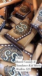 New/Old stock vintage wallets from Butch Cassidy & Sundance Kid featuring Paul Newman and Robert Redford $25 | Espuela Design Co