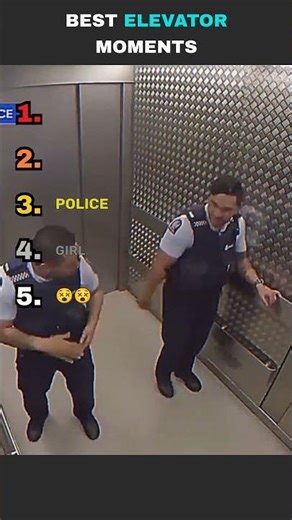 Ranking the Most Unexpected Elevator Moments 💀 #elevator #prank #funny